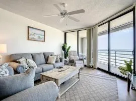 Totally Renovated Luxury Ebb Tide Condo ~ Beachfront with Pool Views Ebb Tide 406