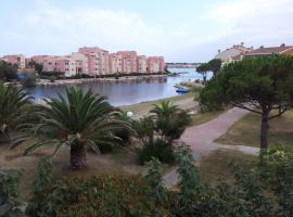 T2 30m2 piscine lac mer, hotel a Le Barcarès