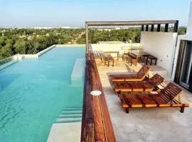 3ppl Studio Apt at great price & location in Tulum