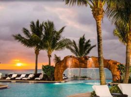 Deluxe Studio Balcony Bay View Amazing Pool, hotel i Sunny Isles Beach