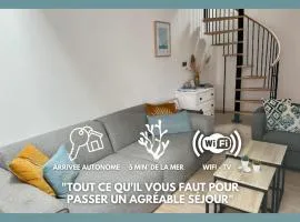 La Rivière Appartement proche mer et centre de Wimereux