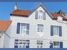 Appartement 5 pers, à 200 m de la plage de Wimereux - Chalet Valentine, hotel in Wimereux