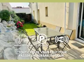 Villa Louise - Appartement Spacieux proche digue avec jardin
