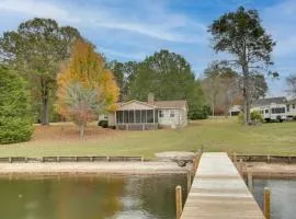Lakefront House with Boat Ramp, Dock and Sunset Views!