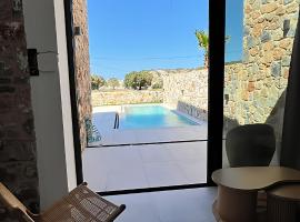 Norte Luxury Villas, hotell med bubbelbad i Agioi Apostoloi