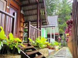 Hillside cottage tulip room with loteng, chata v destinaci Tanah Rata
