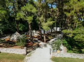 Camp 'Dvor' bell tent accommodation