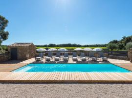 Le Mas des Aracil 1 - Appt climatisé 6p, piscine, hotel in Suze-la-Rousse
