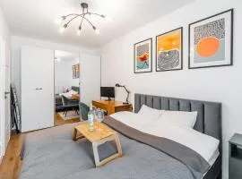 Kraków Bagry Apt - Parking, Balcony, Workspace - by Rentujemy