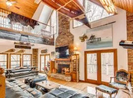Riverfront Lake Lure Lodge with Deck on 13 Acres
