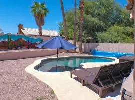 Modern Tucson Getaway with Private Pool and Fire Pit!