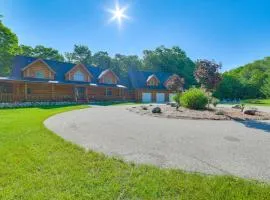Lodge on 104 Acres with Fire Pit in Boyne City