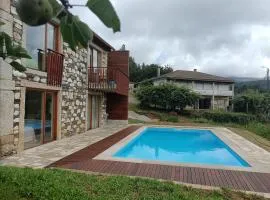 Quinta do Fortunato-Casa dos Caseiros-Minho, Viana do Castelo, Meixedo-Turismo rural