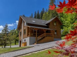 Palt&aacute;n Vend&eacute;gh&aacute;z，位于Borzont的别墅