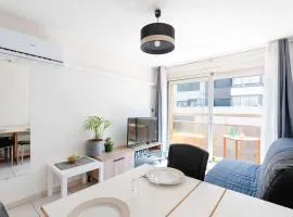 Studio cabine climatisé près de la plage avec parking à Narbonne - FR-1-409-274