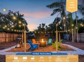 Fire Pit + Grill + 2MI to DT Orlando