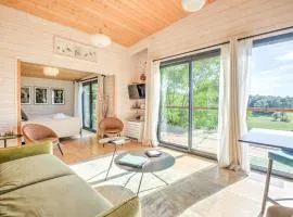 Lodge Plein voir avec Jacuzzi