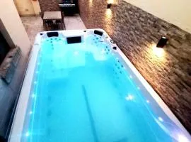 Luxurious apartment with heated pool jacuzzi