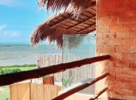 Casa piscina privativa e vista-mar - Milagres