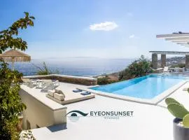 villa EYEONSUNSET -private pool-sea and sunset view-privacy-quiete