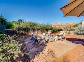 Red Rock Mtn View and Fire Pit Central Sedona Home!