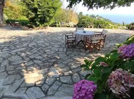 White stone house with great sea view