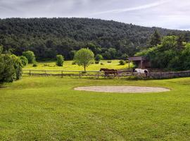 Villa Noiram - Your dream Getaway in Nature，Senožeče的小屋