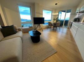 ONS 2024 apartment for rent - panoramic view, private gym,parking - close to city centre, hotel in Stavanger
