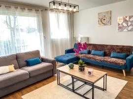 T3 Moderne avec balcon terrasse et parking gratuit