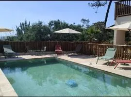 Villa Iris jacuzzi vue mer
