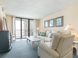 Ocean View with a beachfront pool at Ocean Trillium Condo ~ 403, kondo di New Smyrna Beach