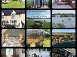 Liming Lodge - Lakeside Home in the Cotswolds, horská chata v destinácii South Cerney