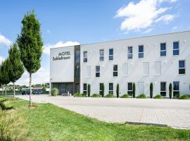 Motel Schlafraum Schlüßlberg-Dein smartes Hotel-contactless check-in