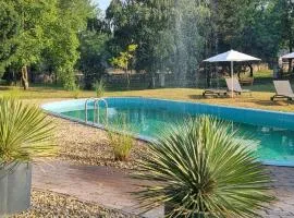 Cottage 2 im Natur-Resort Pool, Schwimmteich & Sauna