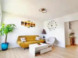 NOZA Appartement 65m2, 2 chambres - RDC, Parking gratuit, Nantes agglo Rezé