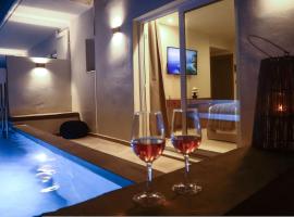 Rhotheon Suites in Ialysos Rhodes - private pool in selected rooms