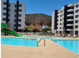 Departamento 2H 1B en Punta Puyai, hotel in Papudo