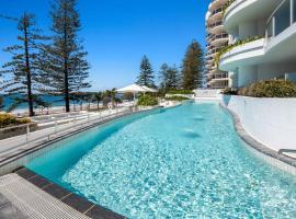 Sirocco Mooloolaba Oceanfront Luxury Sub-Penthouse 9th floor-Sleeps 6, hotel v destinaci Mooloolaba