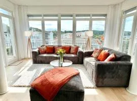 Villa Wiederkehr Penthouse Rügen Living