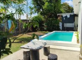 Matthew's Private Pool by Mia and Miguel's House