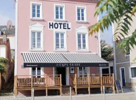 L'Esplanade Hôtel Restaurant Bar à vin: Le Pellerin şehrinde bir otel