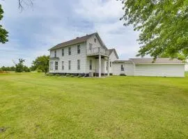 Countryside Biggsville Home with Yard, Dogs Welcome!
