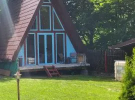 Cabana Vanatorilor A Frame Blue