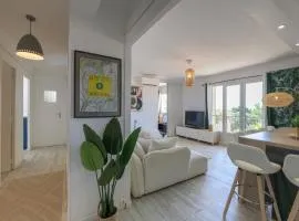 Appartement design avec vue mer