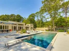 Hamptons Home with Private Pool, 1 Mi to Beach!