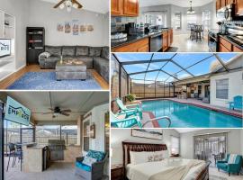 Stunning Heated Pool House for 10 in Brandon, FL, hotel v destinaci Brandon