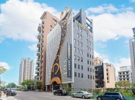 CHECK inn Taichung Qinghai, hotel v destinaci Tchaj-čung