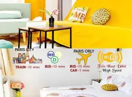 Sky Haven, 5Mins Orly Airport