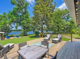 Lakeside Lilypad Wonderland Kayak Grill Firepit