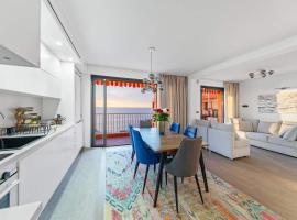 Sea-view Sunrise condo close beaches and Monaco, hotel di Cap d'Ail